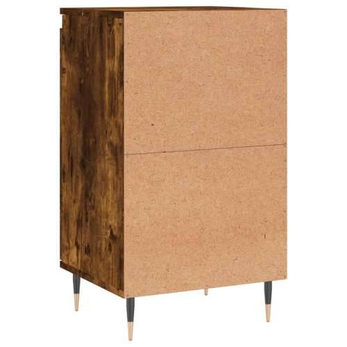Komode 2 kom dimljena boja hrasta 40x35x70 cm konstruirano drvo - Dimljeni hrast 2 Cijena