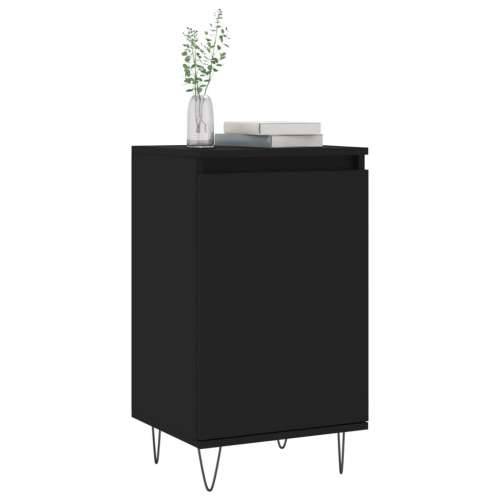 Komode 2 kom crne 40 x 35 x 70 cm od konstruiranog drva - Crna 2 Cijena