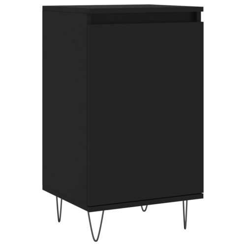 Komode 2 kom crne 40 x 35 x 70 cm od konstruiranog drva - Crna 2 Cijena
