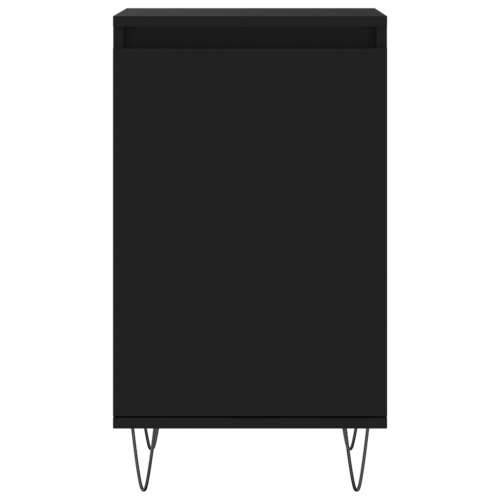 Komode 2 kom crne 40 x 35 x 70 cm od konstruiranog drva - Crna 2 Cijena