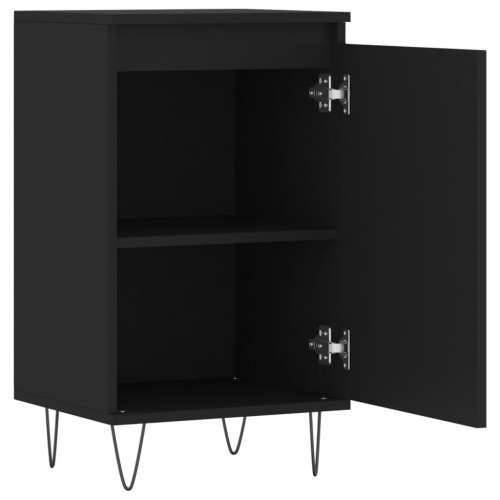Komode 2 kom crne 40 x 35 x 70 cm od konstruiranog drva - Crna 2 Cijena