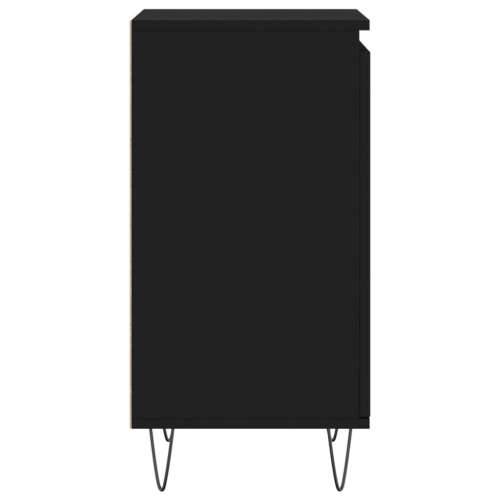 Komode 2 kom crne 40 x 35 x 70 cm od konstruiranog drva - Crna 2 Cijena