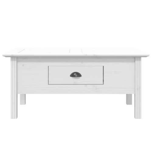 Stolić za kavu BODO bijeli 100 x 55 x 46 cm od masivne borovine - Bijela 1 Cijena