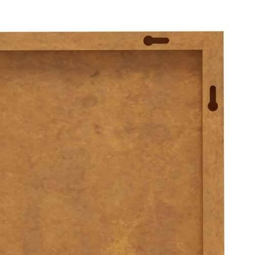 Vrtni zidni ukrasi 2 kom 105x55 cm čelik COR-TEN uzorak stabla Cijena