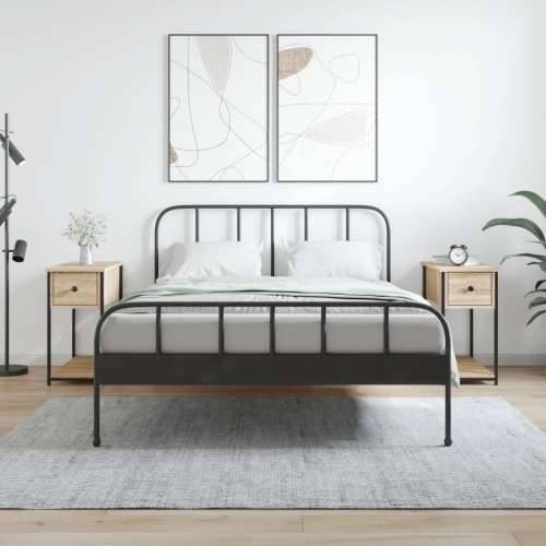 Noćni ormarići 2 kom boja hrasta 30x60x60 cm konstruirano drvo - sonoma hrast 2 Cijena
