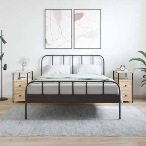 Noćni ormarići 2 kom boja hrasta 30x60x60 cm konstruirano drvo - sonoma hrast 2 Cijena