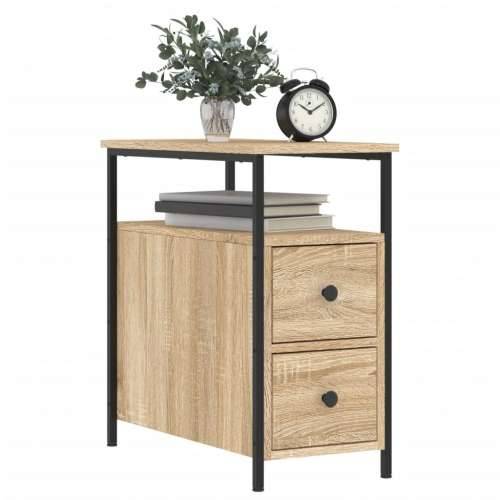 Noćni ormarići 2 kom boja hrasta 30x60x60 cm konstruirano drvo - sonoma hrast 2 Cijena