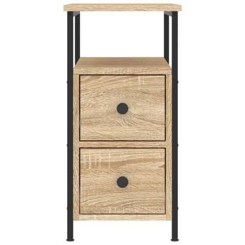 Noćni ormarići 2 kom boja hrasta 30x60x60 cm konstruirano drvo - sonoma hrast 2 Cijena