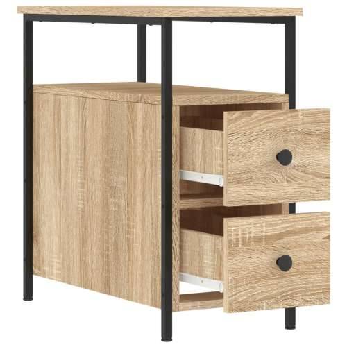 Noćni ormarići 2 kom boja hrasta 30x60x60 cm konstruirano drvo - sonoma hrast 2 Cijena