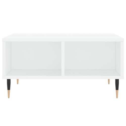 Stolić za kavu bijeli 60 x 60 x 30 cm od konstruiranog drva - Bijela 1 Cijena