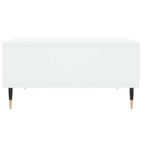 Stolić za kavu bijeli 60 x 60 x 30 cm od konstruiranog drva - Bijela 1 Cijena