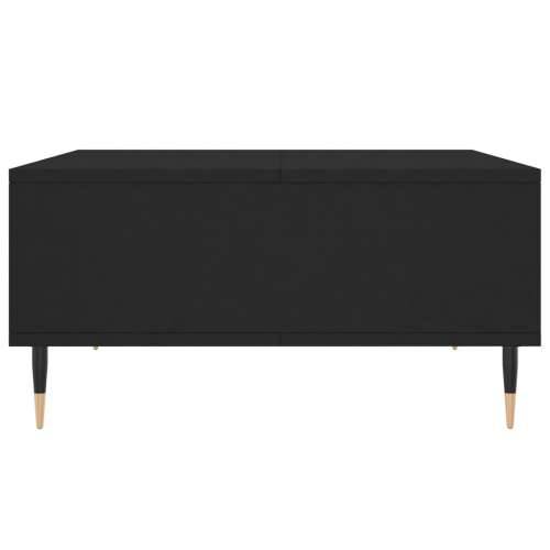 Stolić za kavu crni 60 x 60 x 30 cm od konstruiranog drva - Crna 1 Cijena