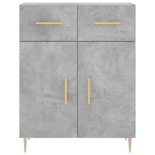 Komoda siva boja betona 69,5x34x90 cm od konstruiranog drva Beton siva 1 Cijena