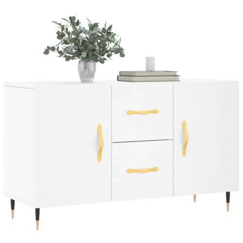 Komoda bijela 100x36x60 cm od konstruiranog drva - Bijela 1 Cijena
