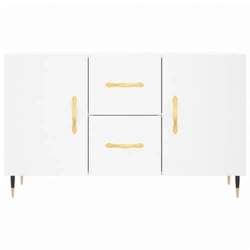 Komoda bijela 100x36x60 cm od konstruiranog drva - Bijela 1 Cijena