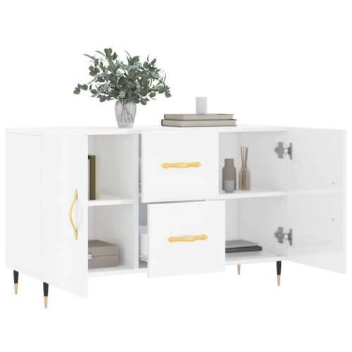 Komoda sjajna bijela 100x36x60 cm od konstruiranog drva - Visoko sjajno bijela 1 Cijena