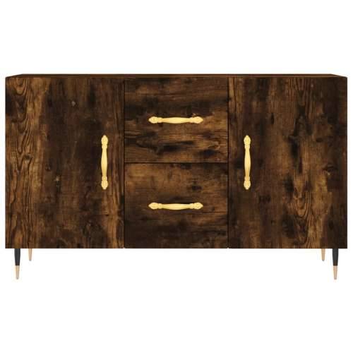 Komoda boja dimljenog hrasta 100 x 36 x 60 cm konstruirano drvo - Dimljeni hrast 1 Cijena