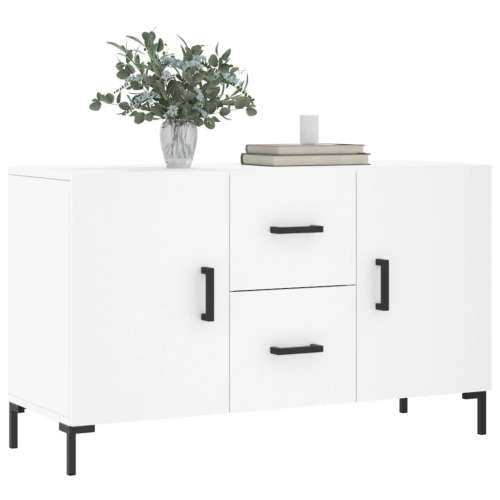 Komoda bijela 100x36x60 cm od konstruiranog drva - Bijela 1 Cijena