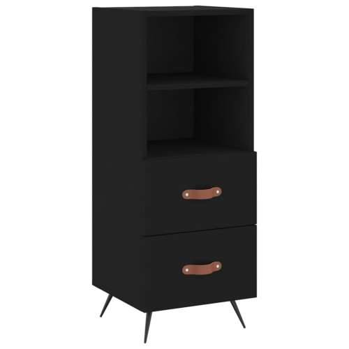 Komoda crna 34,5 x 34 x 90 cm od konstruiranog drva - Crna 1 Cijena