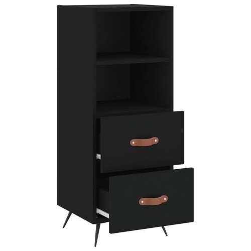 Komoda crna 34,5 x 34 x 90 cm od konstruiranog drva - Crna 1 Cijena