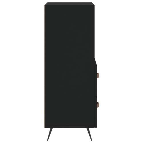 Komoda crna 34,5 x 34 x 90 cm od konstruiranog drva - Crna 1 Cijena