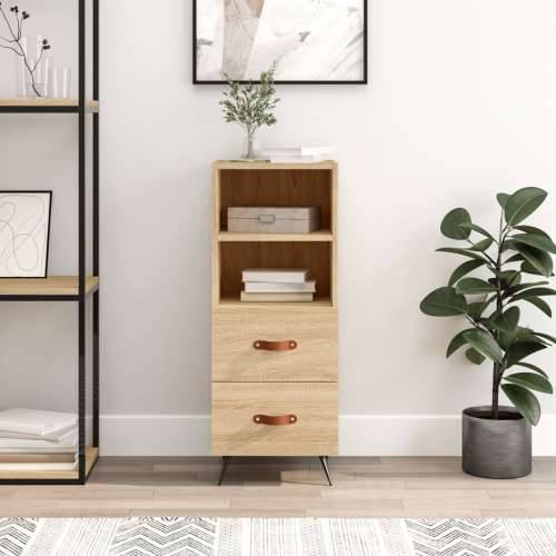 Komoda boja hrasta sonome 34,5x34x90 cm od konstruiranog drva - sonoma hrast 1 Cijena