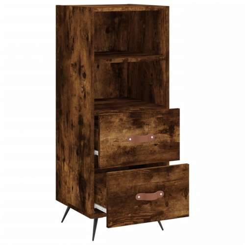 Komoda boja dimljenog hrasta 34,5x34x90 cm konstruirano drvo Dimljeni hrast 1 Cijena