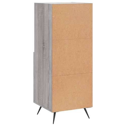 Komoda boja hrasta sonome 34,5x34x90 cm od konstruiranog drva - Sivi hrast sonoma 1 Cijena