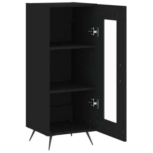 Komoda crna 34,5 x 34 x 90 cm od konstruiranog drva - Crna 1 Cijena