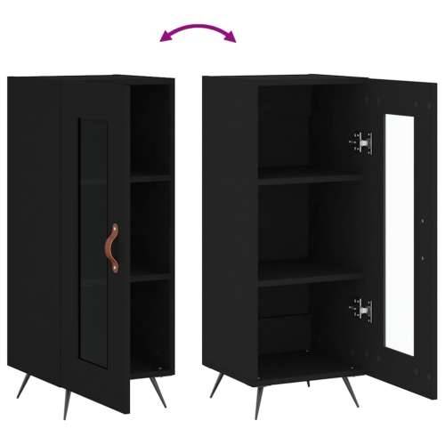 Komoda crna 34,5 x 34 x 90 cm od konstruiranog drva - Crna 1 Cijena
