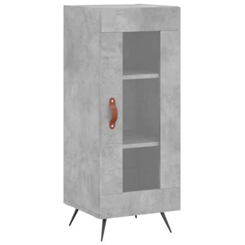 Komoda siva boja betona 34,5x34x90 cm od konstruiranog drva - Beton siva 1 Cijena
