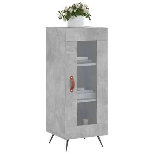 Komoda siva boja betona 34,5x34x90 cm od konstruiranog drva - Beton siva 1 Cijena