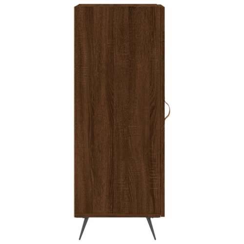 Komoda boja smeđeg hrasta 34,5 x 34 x 90 cm konstruirano drvo - Smeđi hrast 1 Cijena
