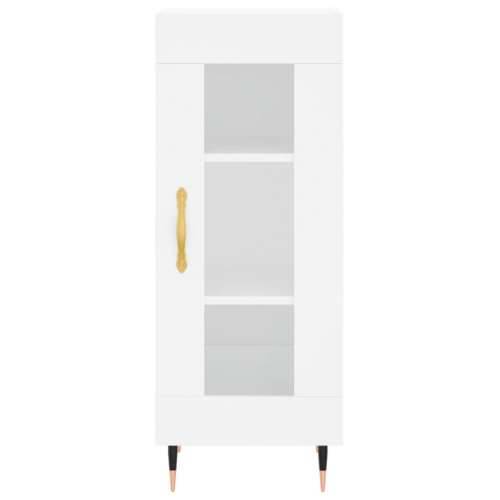 Komoda bijela 34,5 x 34 x 90 cm od konstruiranog drva - Bijela 1 Cijena