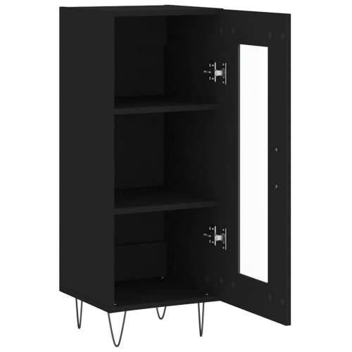 Komoda crna 34,5 x 34 x 90 cm od konstruiranog drva - Crna 1 Cijena