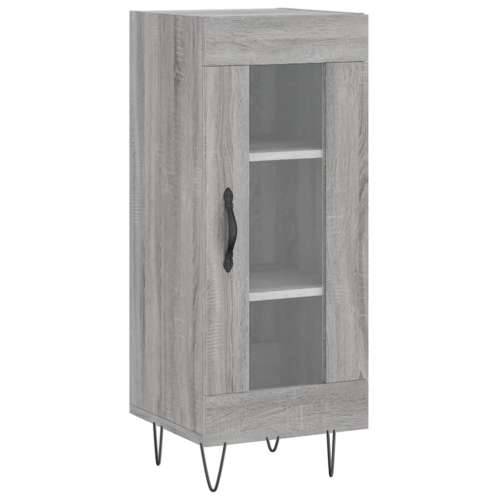 Komoda boja hrasta sonome 34,5x34x90 cm od konstruiranog drva - Sivi hrast sonoma 1 Cijena