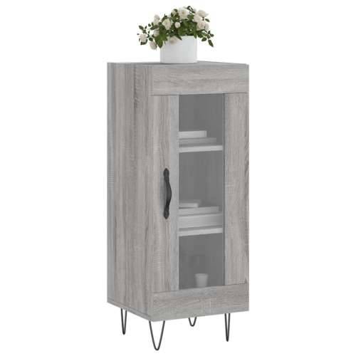 Komoda boja hrasta sonome 34,5x34x90 cm od konstruiranog drva - Sivi hrast sonoma 1 Cijena