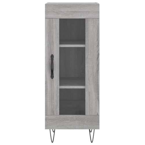 Komoda boja hrasta sonome 34,5x34x90 cm od konstruiranog drva - Sivi hrast sonoma 1 Cijena