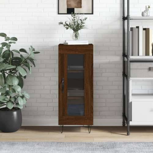 Komoda boja smeđeg hrasta 34,5 x 34 x 90 cm konstruirano drvo Smeđi hrast 1 Cijena