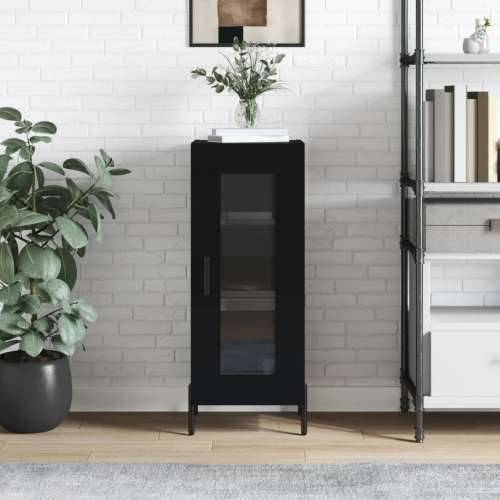 Komoda crna 34,5 x 34 x 90 cm od konstruiranog drva - Crna 1 Cijena