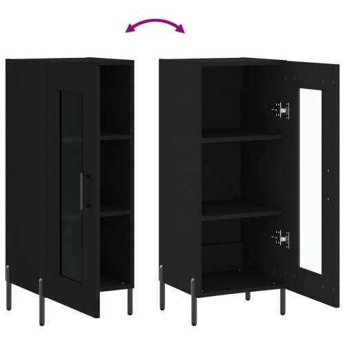 Komoda crna 34,5 x 34 x 90 cm od konstruiranog drva - Crna 1 Cijena