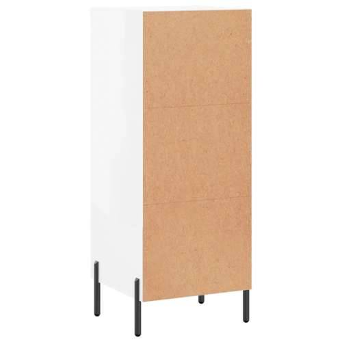 Komoda sjajna bijela 34,5 x 34 x 90 cm od konstruiranog drva - Visoko sjajno bijela 1 Cijena