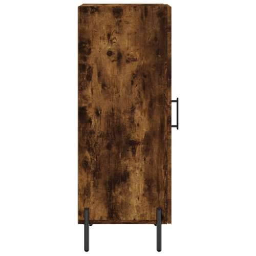 Komoda boja dimljenog hrasta 34,5x34x90 cm konstruirano drvo - Dimljeni hrast 1 Cijena