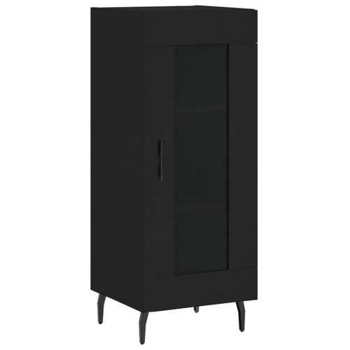 Komoda crna 34,5 x 34 x 90 cm od konstruiranog drva - Crna 1 Cijena