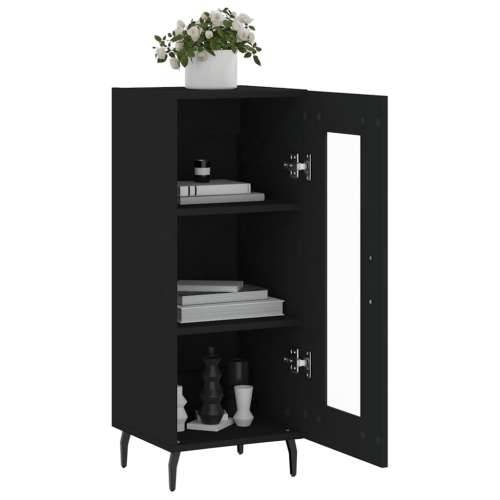 Komoda crna 34,5 x 34 x 90 cm od konstruiranog drva - Crna 1 Cijena