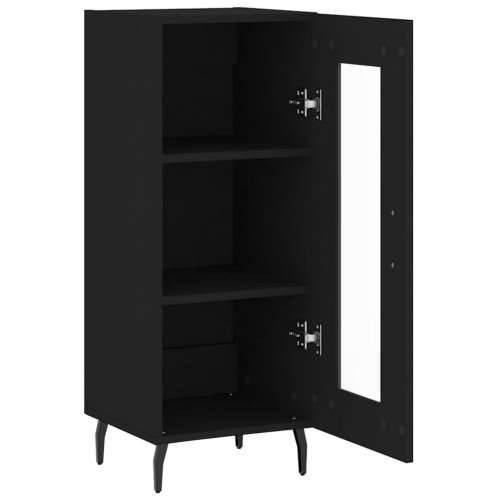 Komoda crna 34,5 x 34 x 90 cm od konstruiranog drva - Crna 1 Cijena