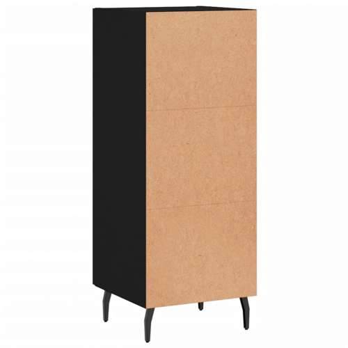 Komoda crna 34,5 x 34 x 90 cm od konstruiranog drva - Crna 1 Cijena