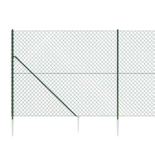 Žičana ograda sa šiljastim držačima zelena 1,6 x 10 m - Zelena 1.6 x 10 m 1 Cijena