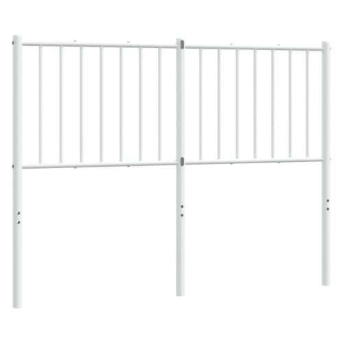 Metalno uzglavlje bijelo 120 cm - Bijela 120 cm 1 Cijena