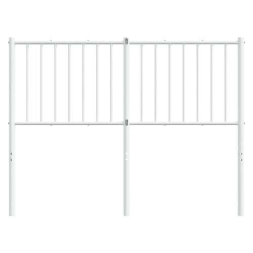 Metalno uzglavlje bijelo 120 cm - Bijela 120 cm 1 Cijena